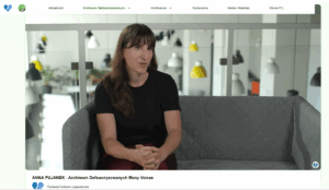 Fig. 3. Screenshot from an interview with Anna