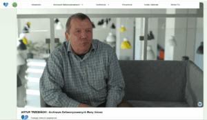 Fig. 4. Screenshot from an interview with Artur 