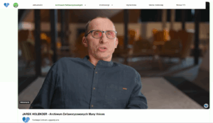 Fig. 5. Screenshot from an interview with Jarek