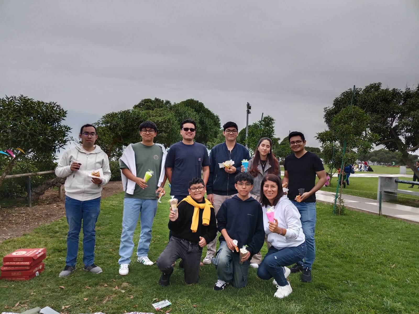 A picnic day with the guys from the Support Group